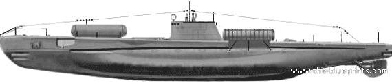 Combat ship RN R.Smg. Gondar (1941) - drawings, dimensions, pictures
