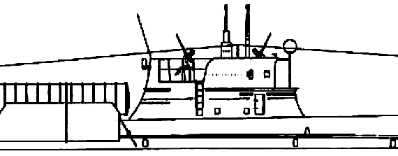 Подводная лодка RN Scire 1942 (Submarine) - чертежи, габариты, рисунки