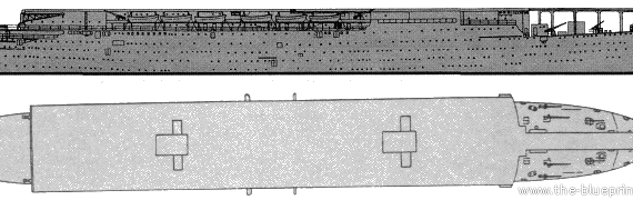Aircraft carrier RN Sparviero 1927 (Aircraft Carrier) - drawings, dimensions, pictures