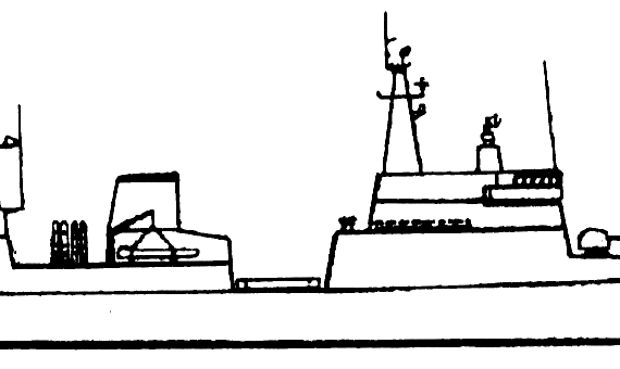 Эсминец ROKS Chungmugong Yi Sun-shin (Destroyer) - чертежи, габариты, рисунки