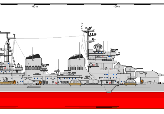 Ship R CB 0082 Stalingrad - drawings, dimensions, figures