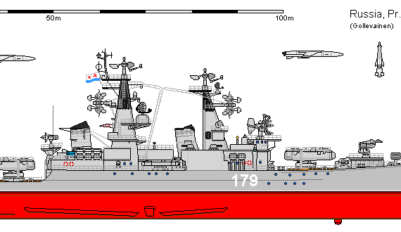 Корабль R CG 58 Kydna - чертежи, габариты, рисунки