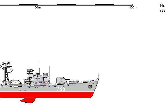 Корабль R FS 0035 Mirka - чертежи, габариты, рисунки