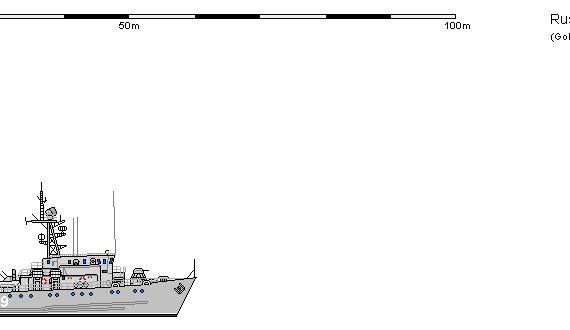 Ship R MSO 260 NATYA - drawings, dimensions, figures