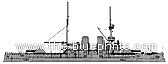 Боевой корабль Россия Dvenadtsat Apostolov (1894) - чертежи, габариты, рисунки