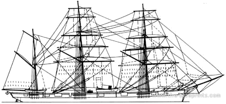 Корабль Россия Kreiser (Cruiser) - чертежи, габариты, рисунки