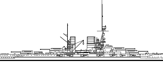 SMS Mackensen cruiser (Battlecruiser) (1917) - drawings, dimensions, pictures