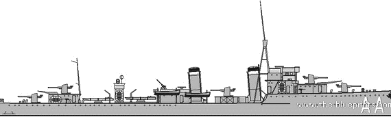 Корабль SNS Almirante Antequera (Spain) (1936) - чертежи, габариты, рисунки