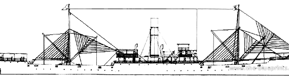 Военный корабль SS Drumgeith (Tramp Steamer) (1912) - чертежи, габариты, рисунки