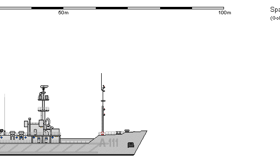 Корабль S AGI-111 Darss ALERTA - чертежи, габариты, рисунки