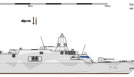Корабль Sw FF YSNY (LCS-1) Dristigheten AU - чертежи, габариты, рисунки