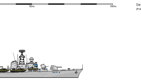 Корабль Sw FS Rover AU - чертежи, габариты, рисунки