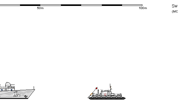 Корабль Sw MHC LANDSORT - чертежи, габариты, рисунки