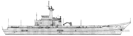 Thailand - Chakri Naruebet 911 (Aircraft Carrier) (1994) - drawings, dimensions, pictures