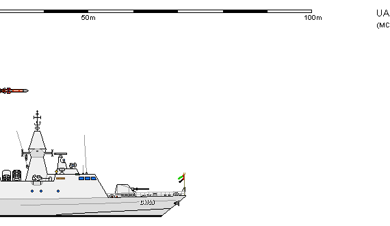 Корабль UAE FS BR 70 BAYNUNAH - чертежи, габариты, рисунки