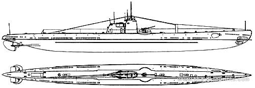 Боевой корабль СССР D-1 Dekabrist - чертежи, габариты, рисунки