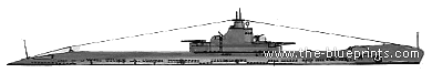 Корабль СССР K1 Schch 301 Schuka Series III (Submarine) (1941) - чертежи, габариты, рисунки