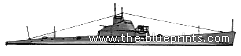 Подводная лодка СССР K1 Schch 319 Series X (1942) - чертежи, габариты, рисунки