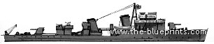 Корабль СССР Khokhrianov (Minesweeper) (1944) - чертежи, габариты, рисунки
