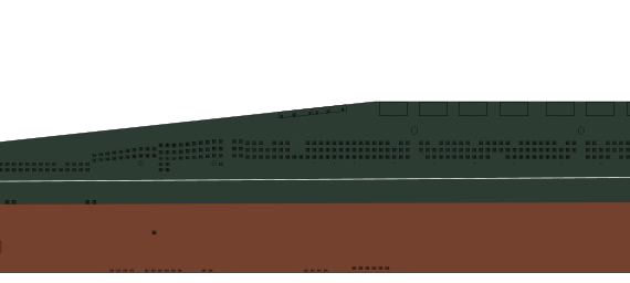 Подводная лодка СССР Project 667BDR Kalmar Delta III-class Submarine - чертежи, габариты, рисунки