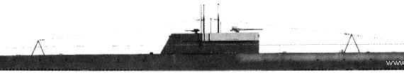 Корабль СССР Yakobunetes D-6 (Submarine) (1933) - чертежи, габариты, рисунки