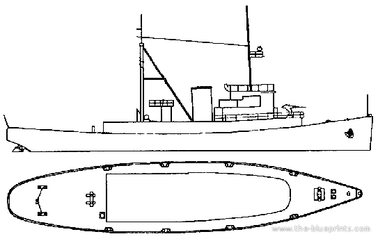 Корабль USS WMEC-166 Tamaroa (1991) - чертежи, габариты, рисунки