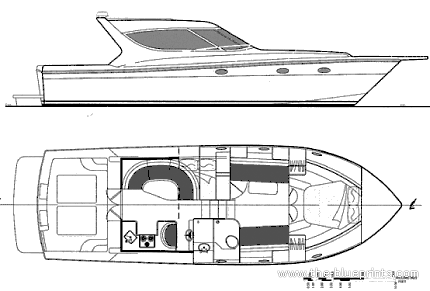 Virgin Express yacht - drawings, dimensions, pictures