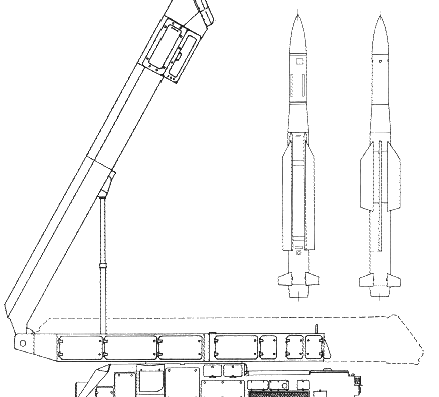 Танк 9K317 Buk-M2 SA-11 Gadfly - чертежи, габариты, рисунки