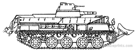 Tank AMX 30 EBG - drawings, dimensions, figures