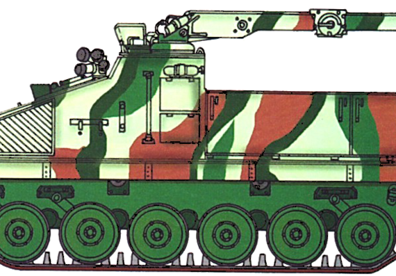Alvis Stormer ARV tank - drawings, dimensions, figures