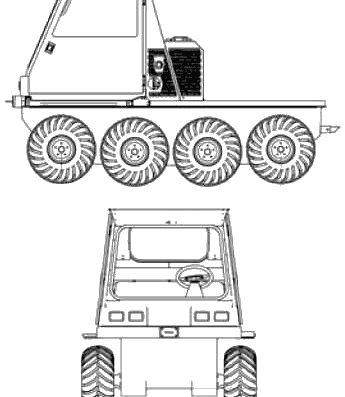 Tank Argo Centaur 8x8 (2011) - drawings, dimensions, pictures