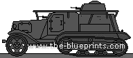 Tank BA-31 - drawings, dimensions, figures