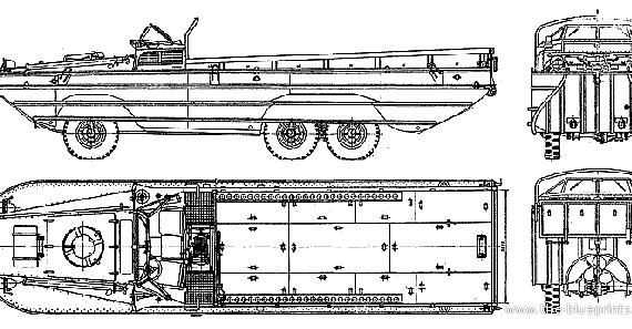 Tank BAV-485A - drawings, dimensions, figures