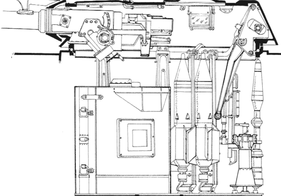Танк BMP-1 Tyrret Early Variant - чертежи, габариты, рисунки