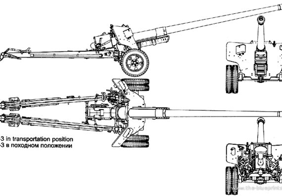 Tank BS-3 - drawings, dimensions, figures