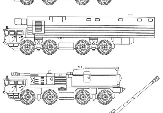 Bereg tank - drawings, dimensions, pictures