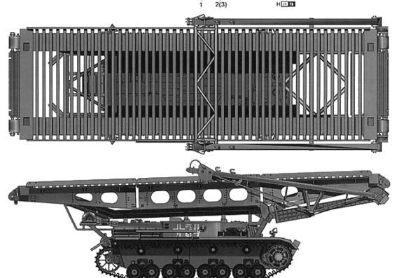 Танк Brucken Reger Constructer Tank Ausf.IV - чертежи, габариты, рисунки