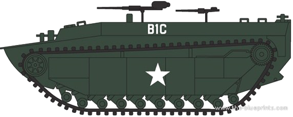Buffalo IV tank - drawings, dimensions, pictures