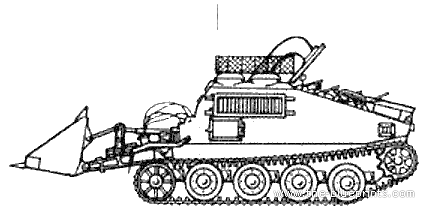 CET tank - drawings, dimensions, figures