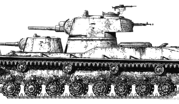 CMK tank - drawings, dimensions, figures