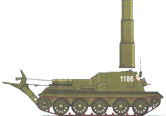 Tank CV-34 - drawings, dimensions, figures
