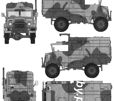 Tank Chevrolet CMP C15A - drawings, dimensions, figures