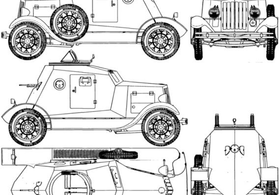 Tank D-12 - drawings, dimensions, figures