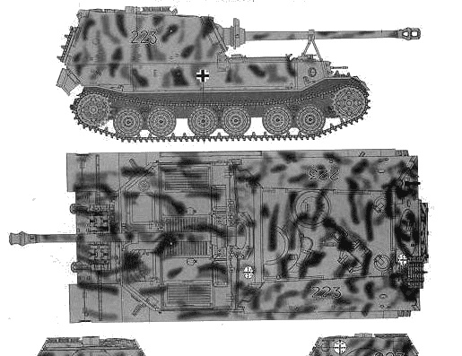 Elephant tank - drawings, dimensions, pictures