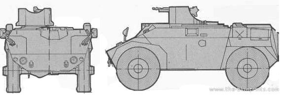 Engensa EE-3 Jararaca tank - drawings, dimensions, pictures