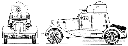 FAI-M tank - drawings, dimensions, figures
