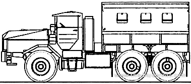 Tank Faun L912-45 Zgkw - drawings, dimensions, figures
