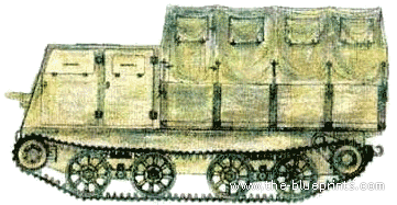 IJA Type E tank - drawings, dimensions, figures