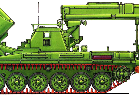 IMR-2M tank - drawings, dimensions, figures