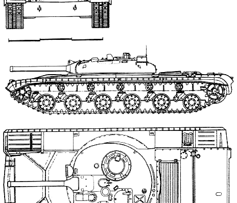 Tank IT-1 - drawings, dimensions, figures